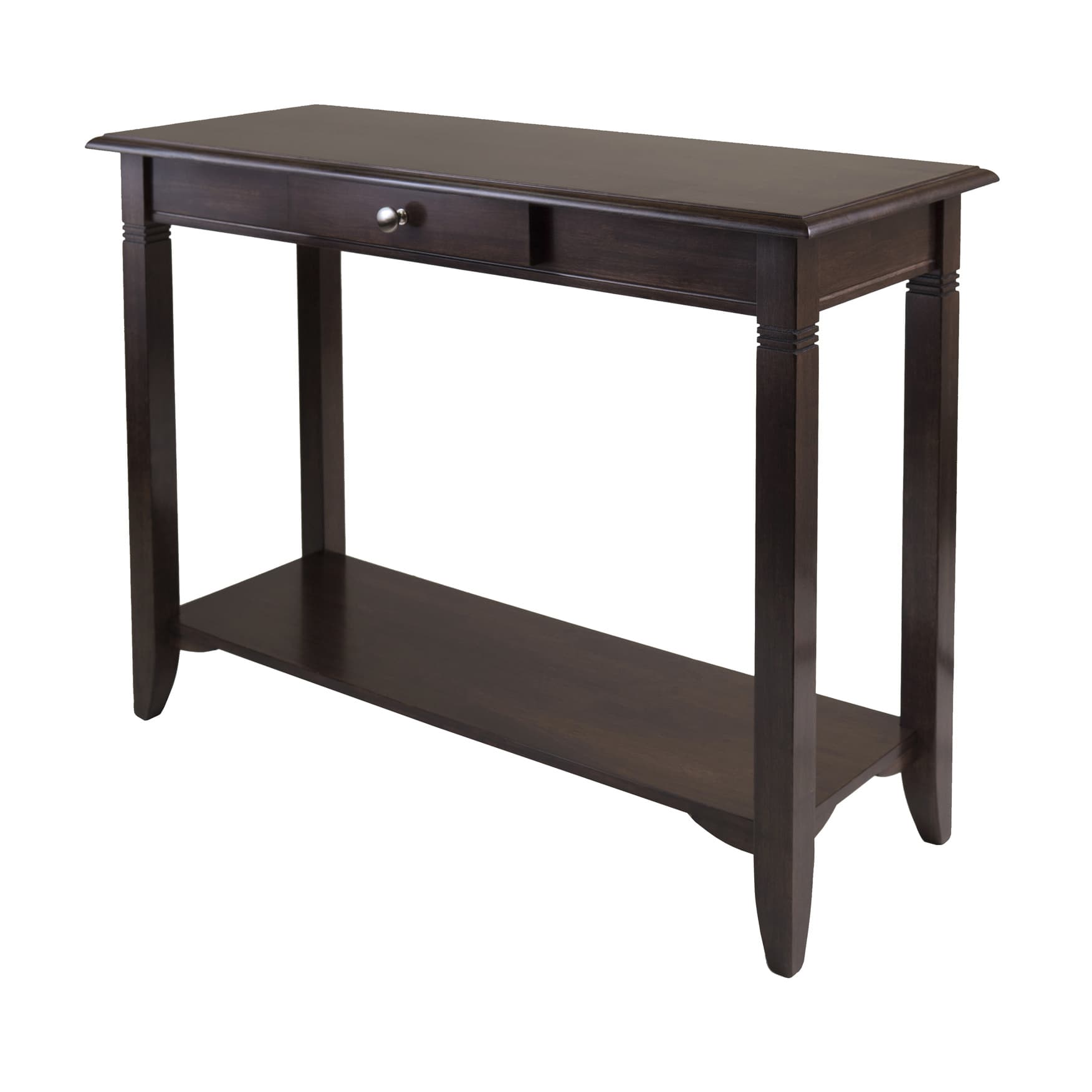 NOLAN Console Table with Drawer, Cappuccino Finish