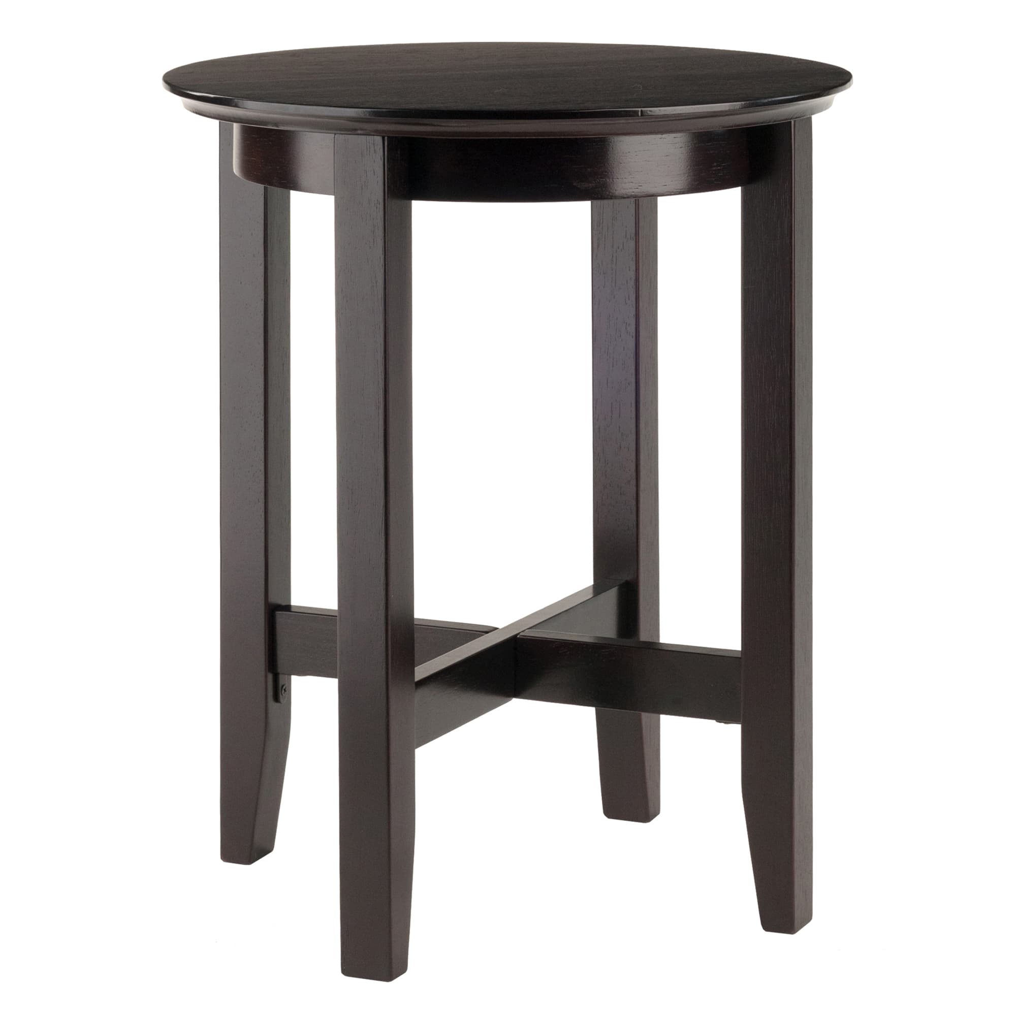 TOBY End Table, Espresso Finish