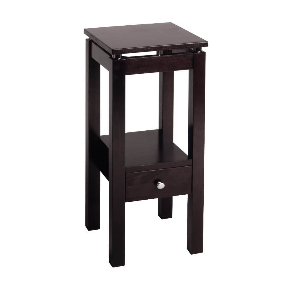 LINEA Phone/Plant Stand, Espresso Finish